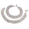 Traditional Silver Plated Handcrafted Payal with Ghungroo For Women  AJA-1009 - Image 2